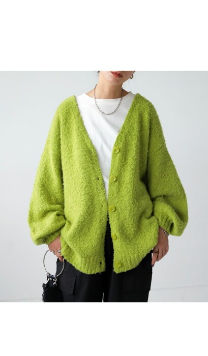 ブークレニット カーディガン レディース トップス 送料無料・メール便