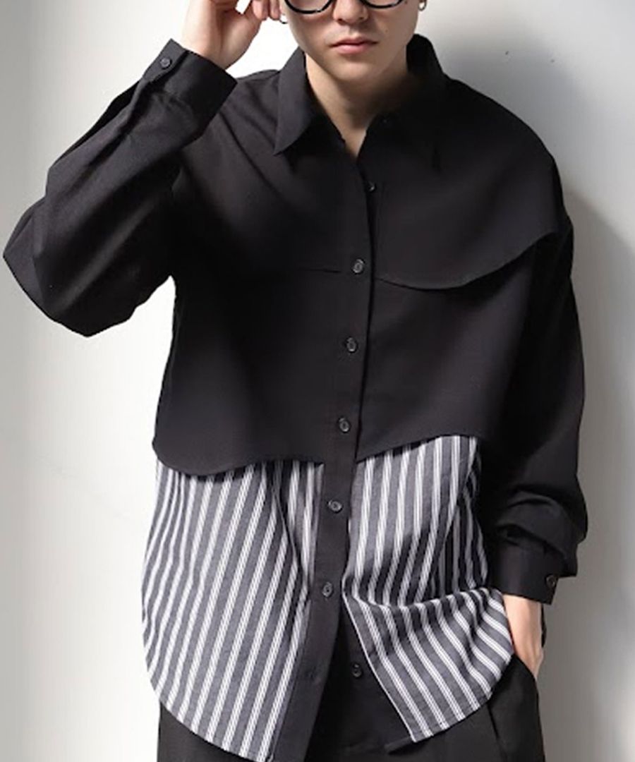 希少 ISSEY MIYAKE ストライプ 半袖 tシャツ ウェーブ 主役TOPS】ストライプ切替カットソー(デザテクシリーズ
