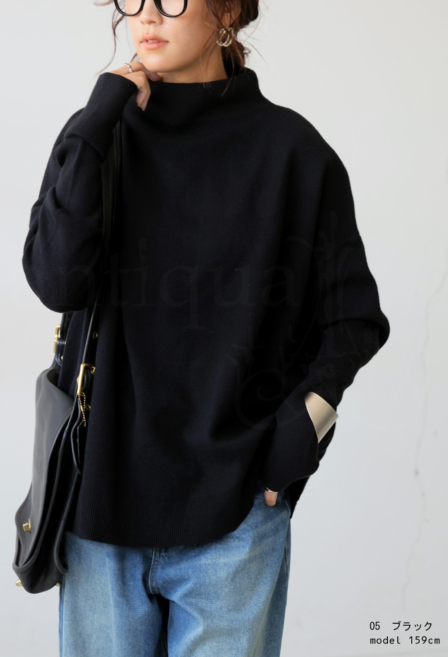 ボトルネックニット レディース トップス ニット 送料無料・再入荷