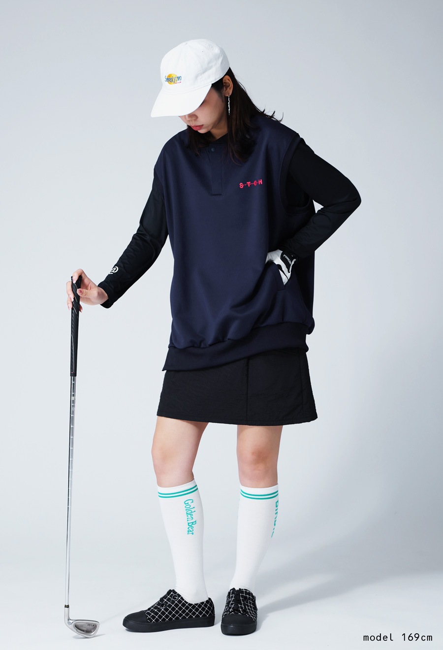 ANTIQUA GOLF×STCH ベスト メンズ 送料無料・再入荷 メール便不可【Z