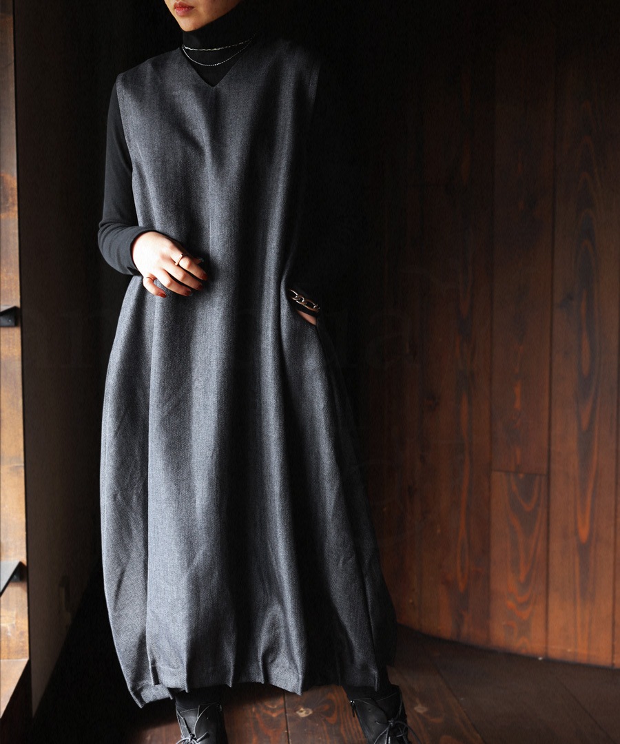 バルーンワンピース ワンピース レディース ロング 送料無料