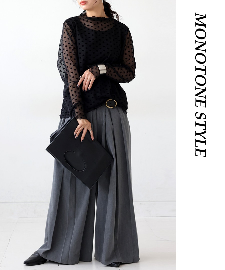 シルビアジャンク品 シアートップス レディース トップス 長袖 柄 送料無料・再再販