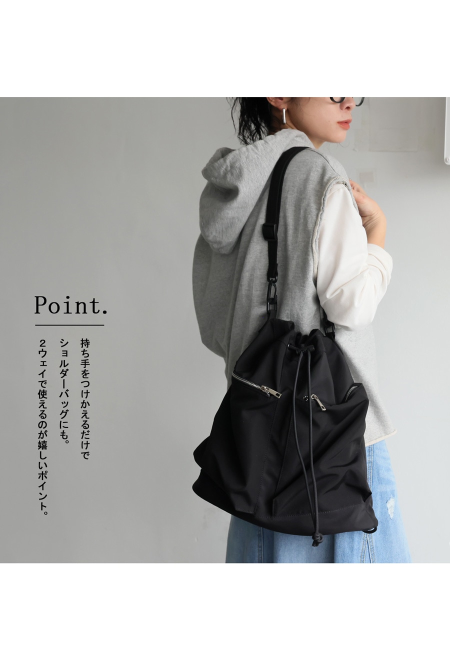 Amazon.co.jp: リュック レディース 大人 2way リックサック
