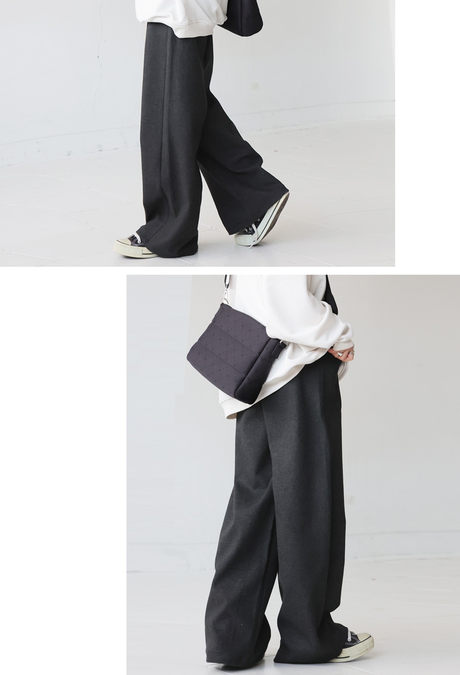 起毛 ワイドパンツ レディース ボトムス パンツ 送料無料・メール便