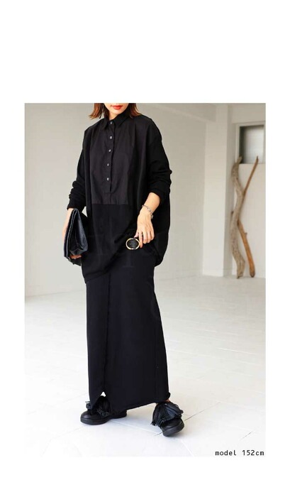 新品☆異素材ドッキングトップス⭐︎ 定価１３５００円⭐︎送料込 異素材ドッキングシャツ シャツ レディース トップス 送料無料・再再販