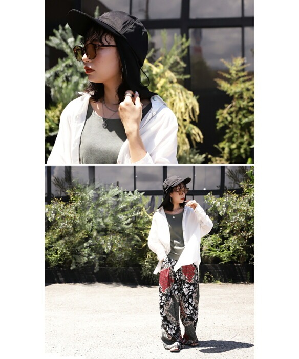 日よけキャップ 帽子 レディース キャップ 撥水 UVカット・再