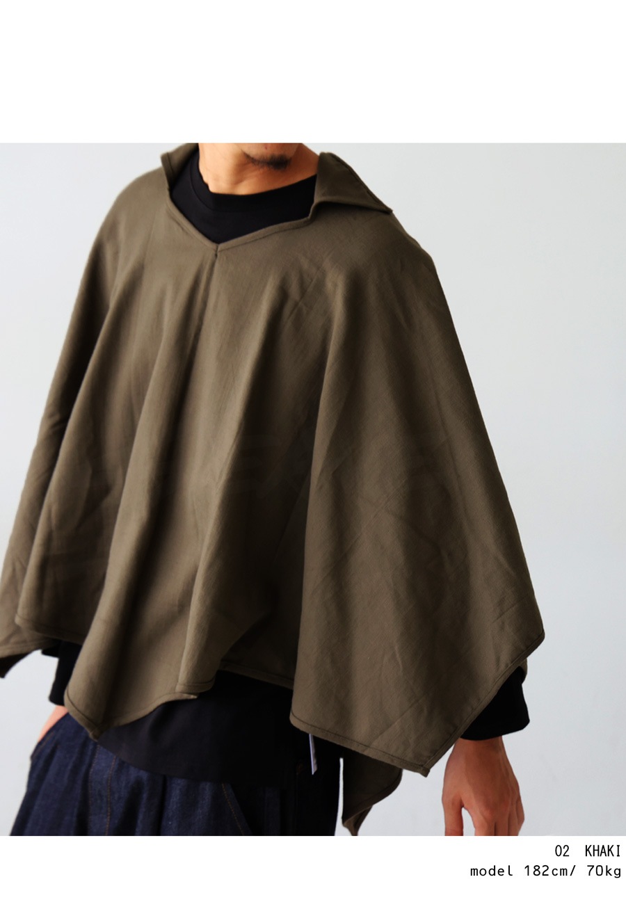 SEAVEN」 ARROW PONCHO アローポンチョ 送料無料・(100)メール便可
