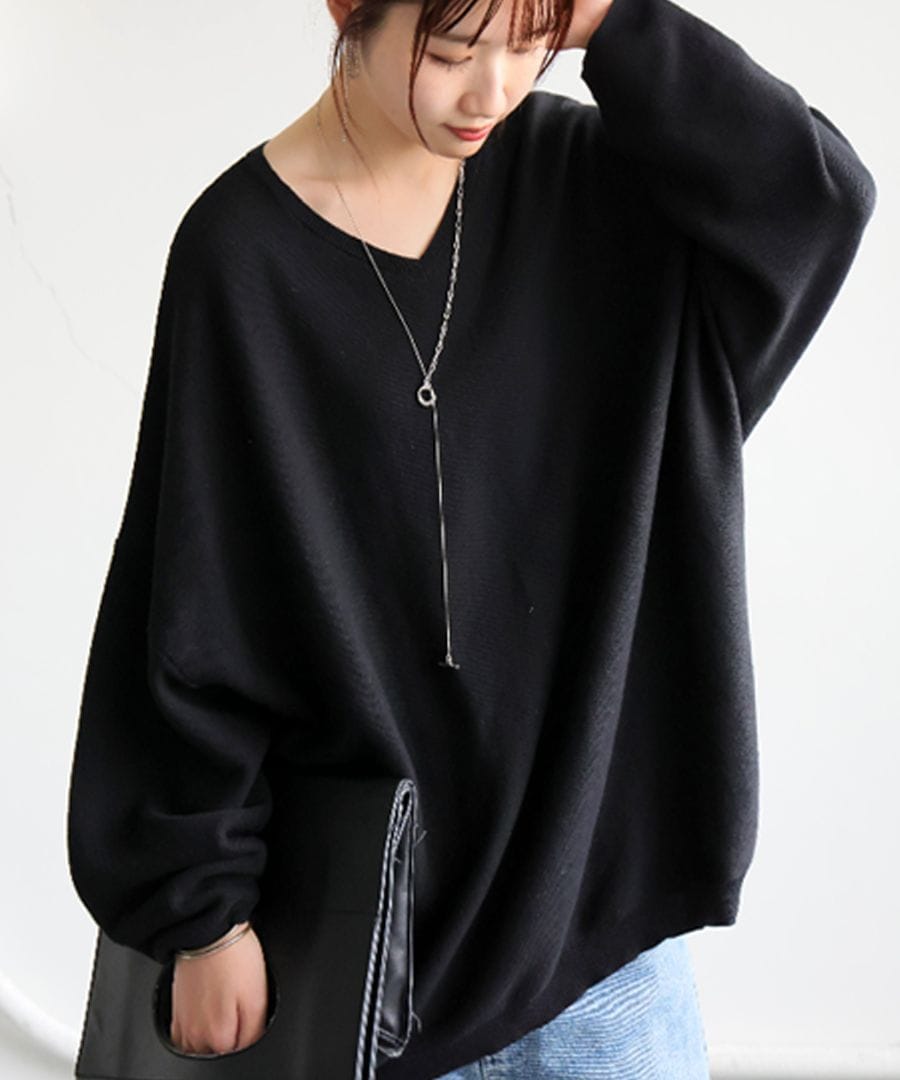 ガーター編み ニット トップス レディース 長袖 送料無料・再入荷