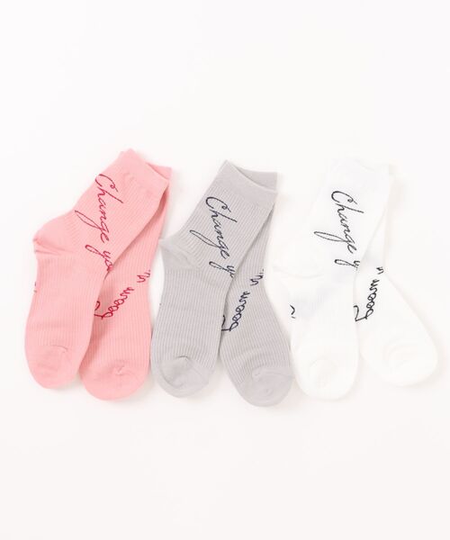 ソックス3足セット ・メール便不可 | LADIES ALL ITEM | | antiqua公式
