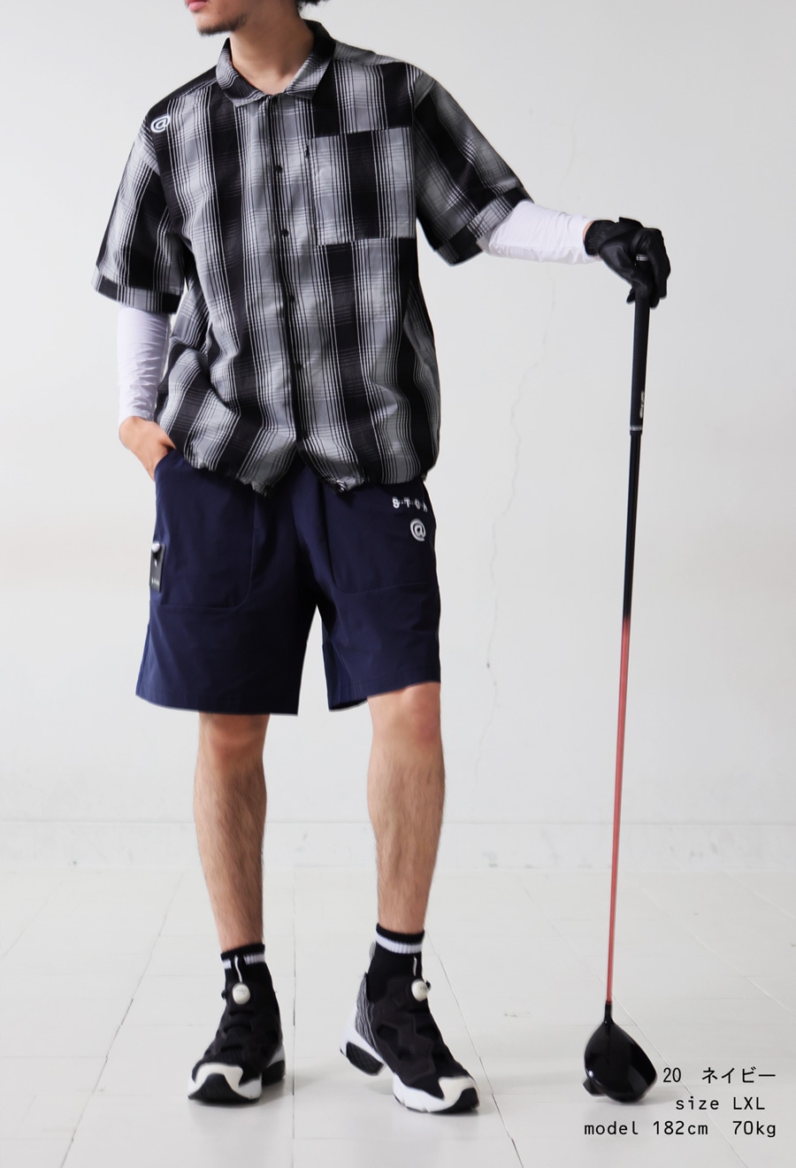 ANTIQUA GOLF×STCH ハーフパンツ メンズ 送料無料・再再販。(500