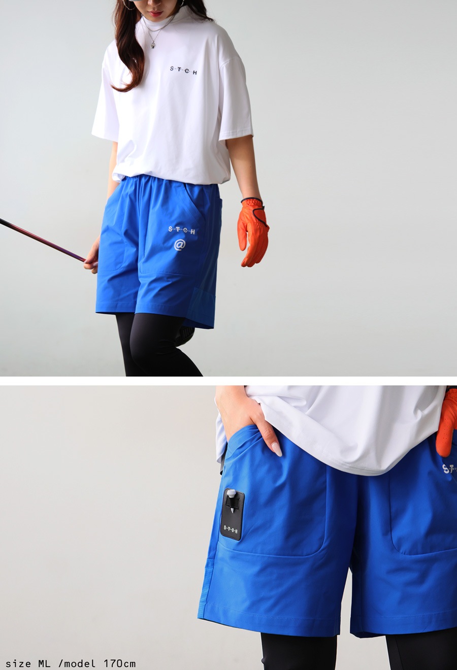 ANTIQUA GOLF×STCH ハーフパンツ メンズ 送料無料・6月28日0時