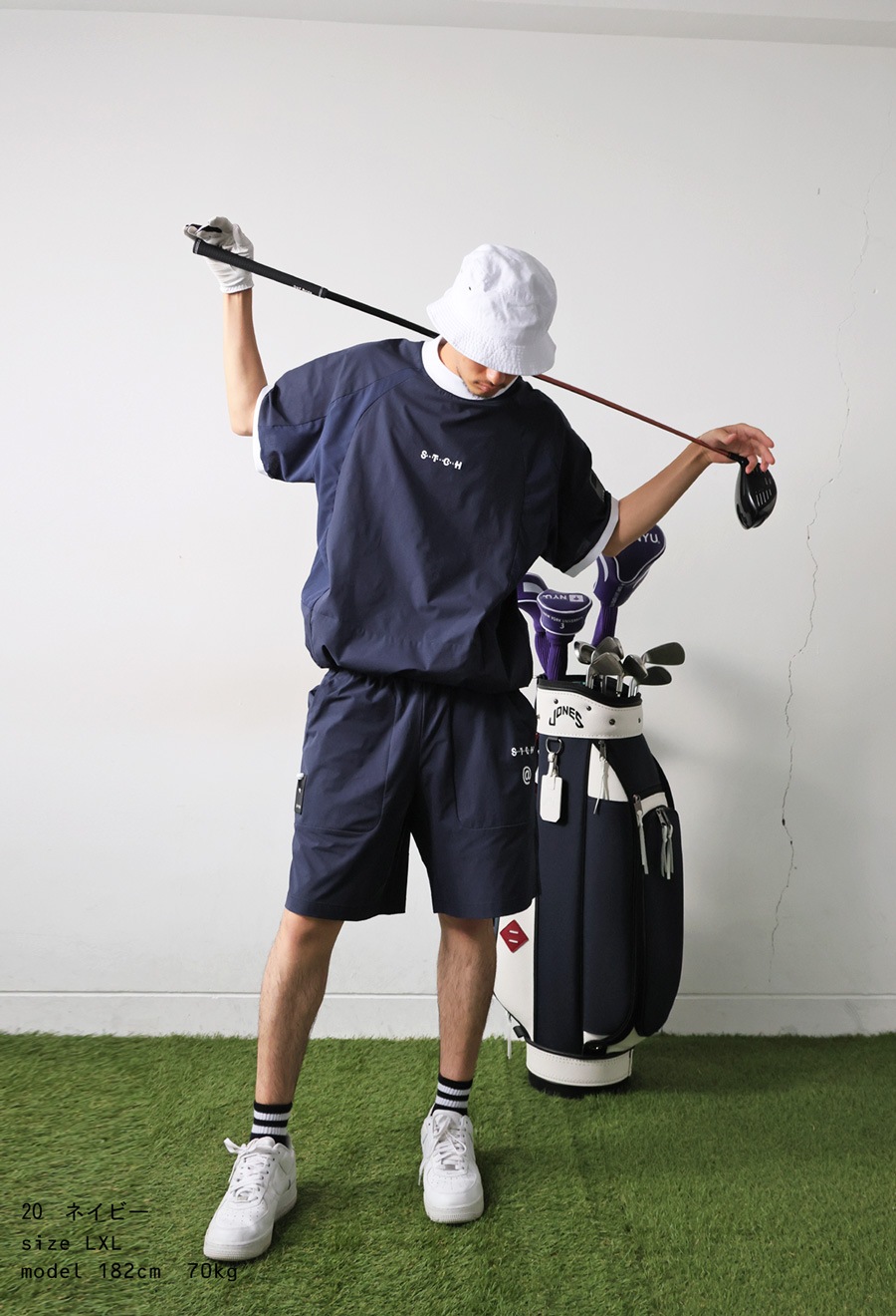 ANTIQUEA GOLF CLUB ショートスリーブウェア　新品未使用 ANTIQUA GOLF×STCH プルオーバー レディース 送料無料・再再販