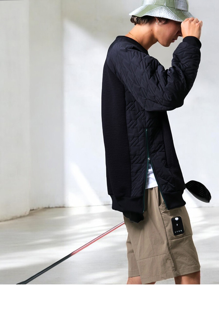 ANTIQUA GOLF×STCH トップス メンズ 送料無料・メール便不可 | ALL