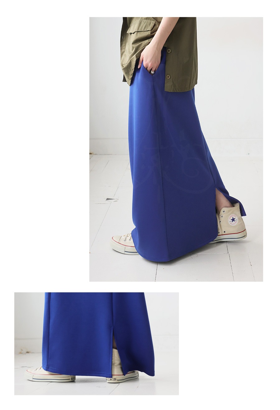 ストレッチ生地スカート スカート レディース ボトムス 送料無料