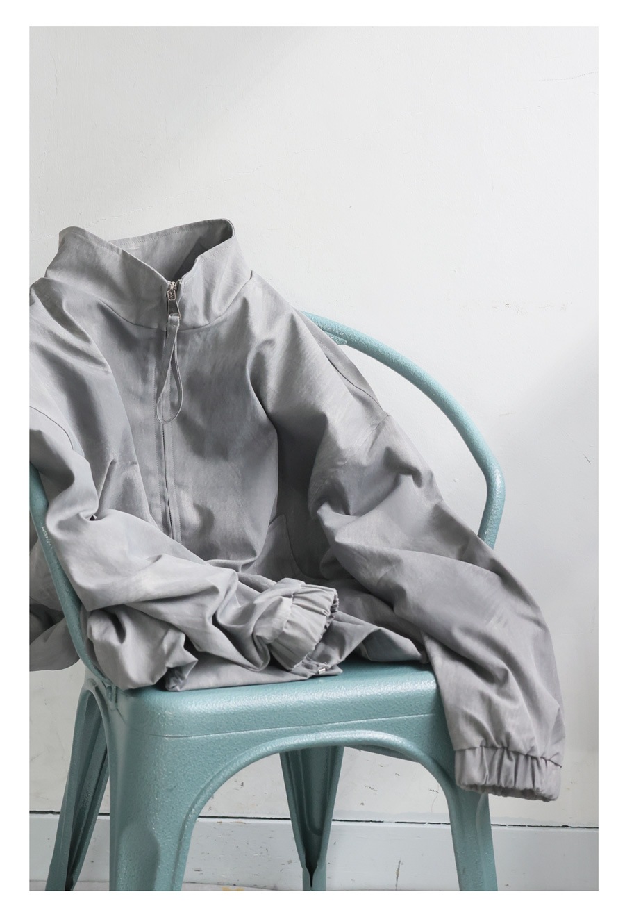 スタンドカラー ブルゾン レディース 長袖 ゆったり 送料無料・メール