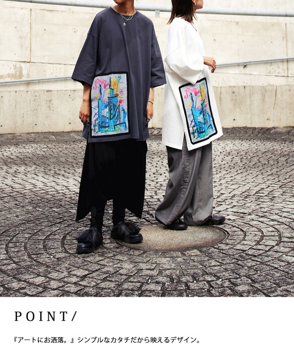 すぐにお届け♪ FTC ヒロキ・ムラオカ アート Tシャツ NOBUYA (ROTTENGRAFFTY) 、candy (UZMK) がモデルを務めるZERO