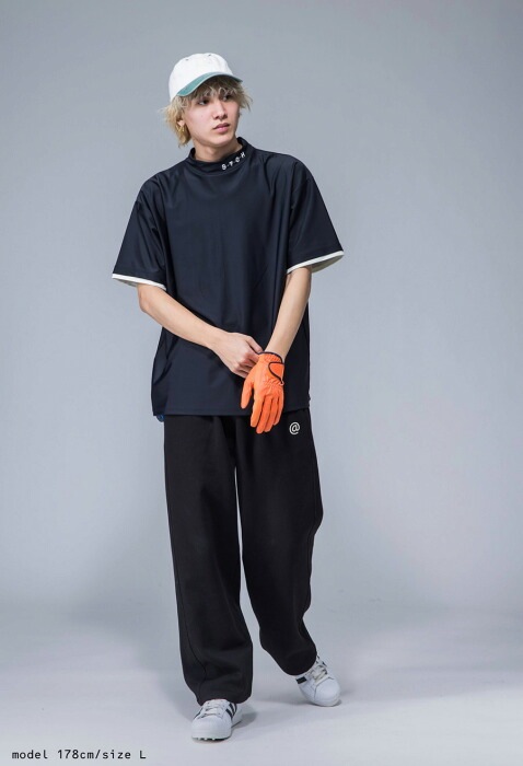 ANTIQUA GOLF×STCH ハイネックTシャツ メンズ 送料無料・6月18日