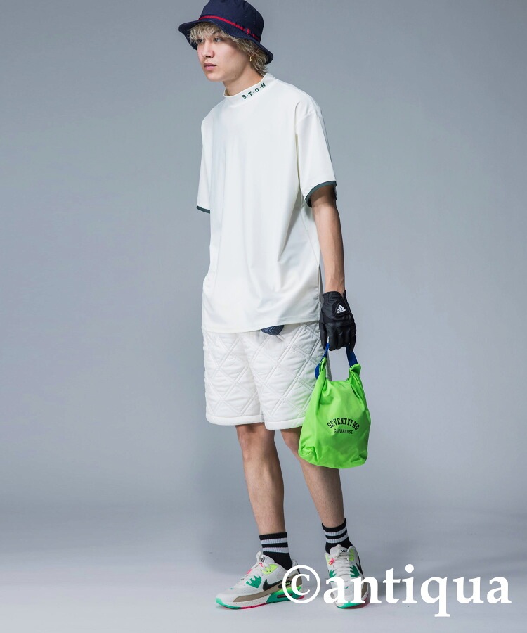 ANTIQUA GOLF×STCH ハイネックTシャツ メンズ 送料無料・6月18日