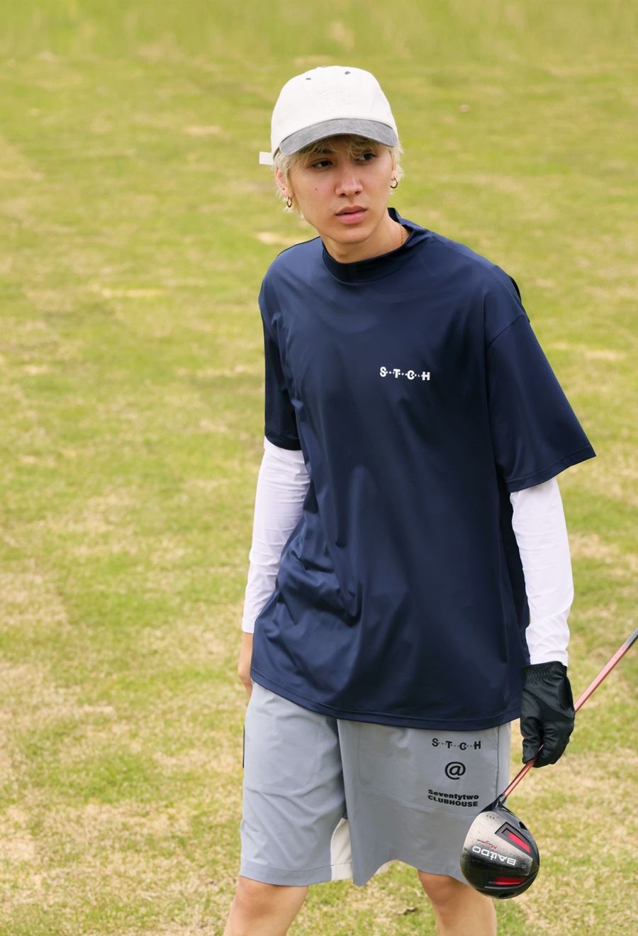 ANTIQUA GOLF×STCH Tシャツ メンズ 送料無料・再販。(80)メール