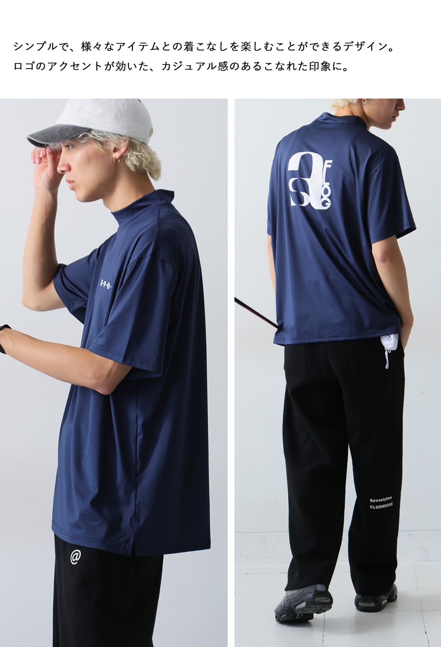 【ANTIQUAGOLF×STCH】UNISEX ゲームシャツ ANTIQUAGOLF×STCH】UNISEX ゲームシャツ ANTIQUA GOLF×STCH