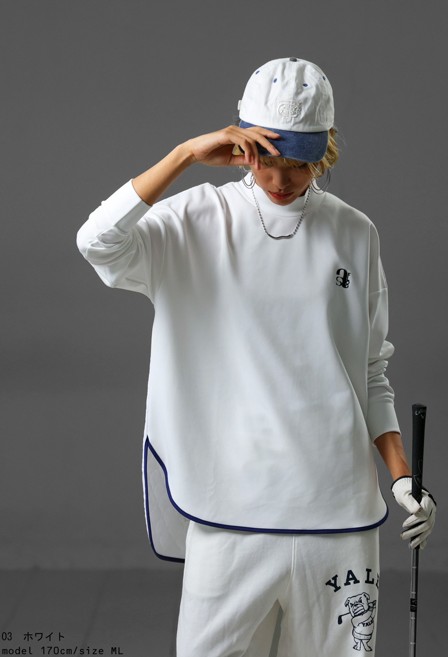 ANTIQUA GOLF×STCH トップス レディース 送料無料・再販。(500
