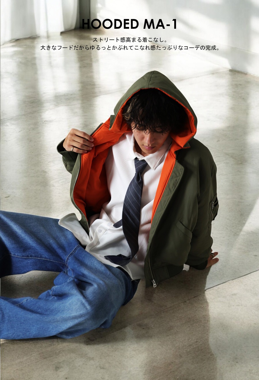 ショートMA-1 MA-1 メンズ アウター 送料無料・メール便不可 | MENS