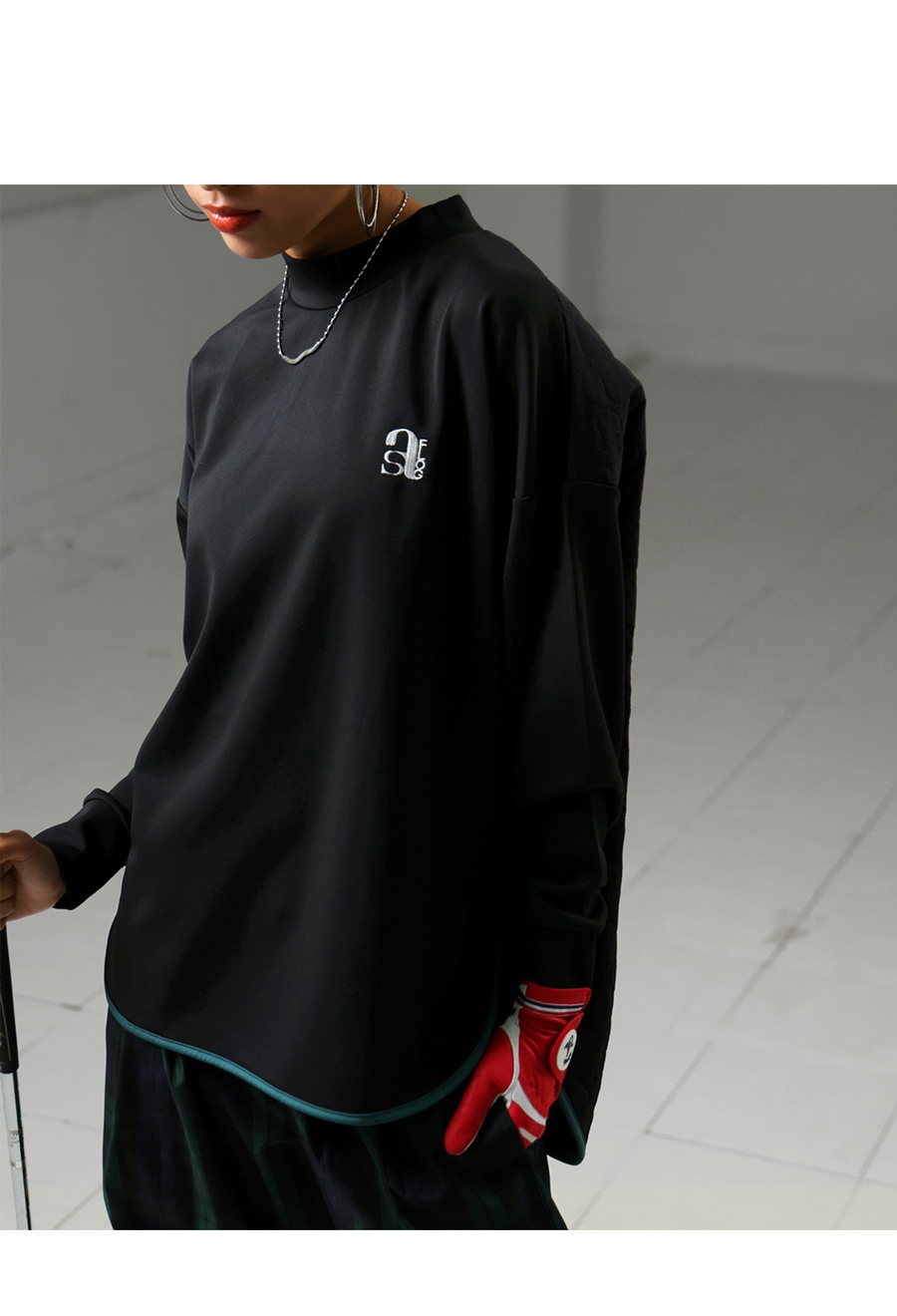 トップス Na ANTIQUA GOLF×STCH トップス メンズ 送料無料・再販。(500
