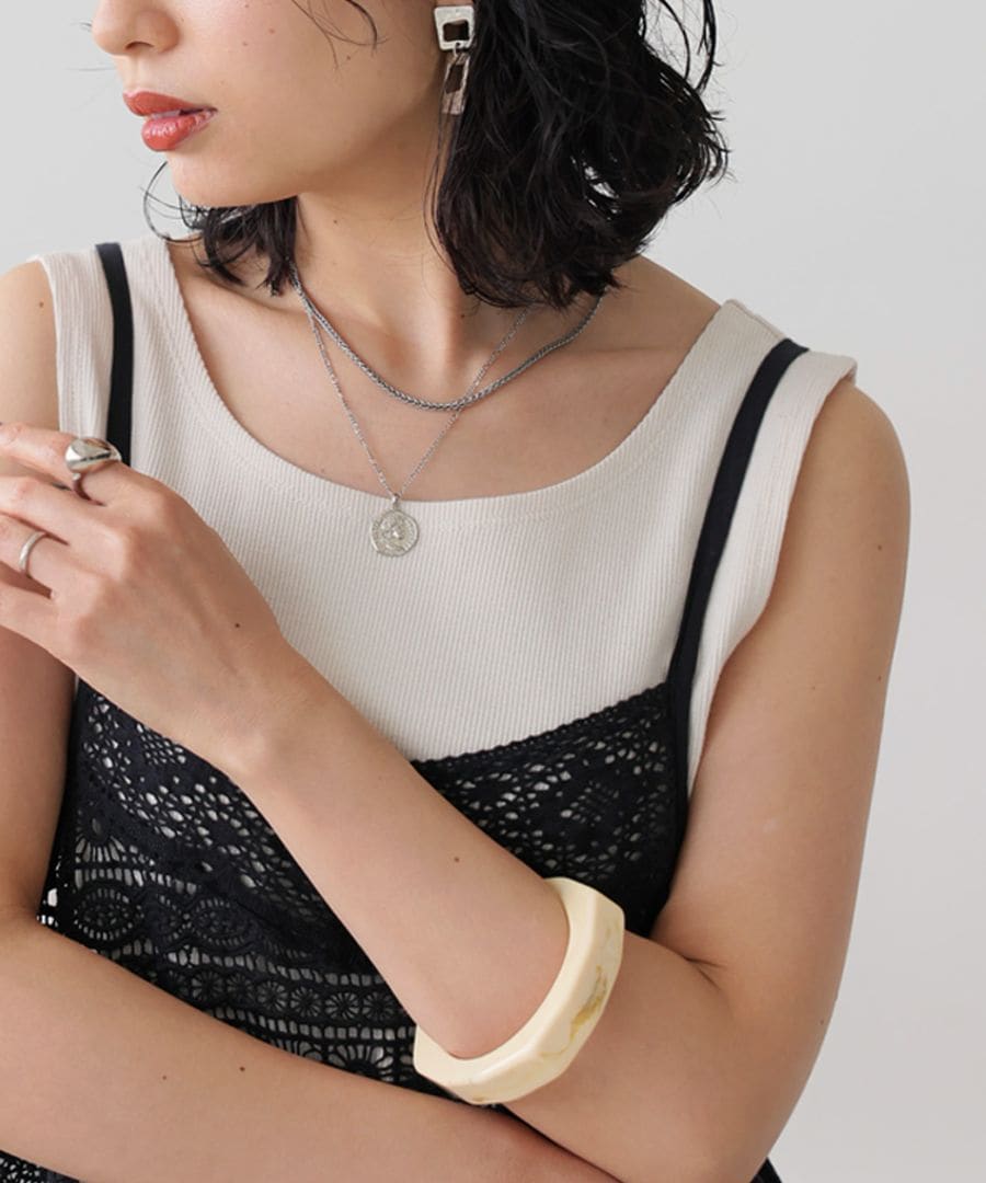 売り切れました 新品 タンクトップ レディース 前開きタンクトップ（GUNZE SELFEAR） | しまむら