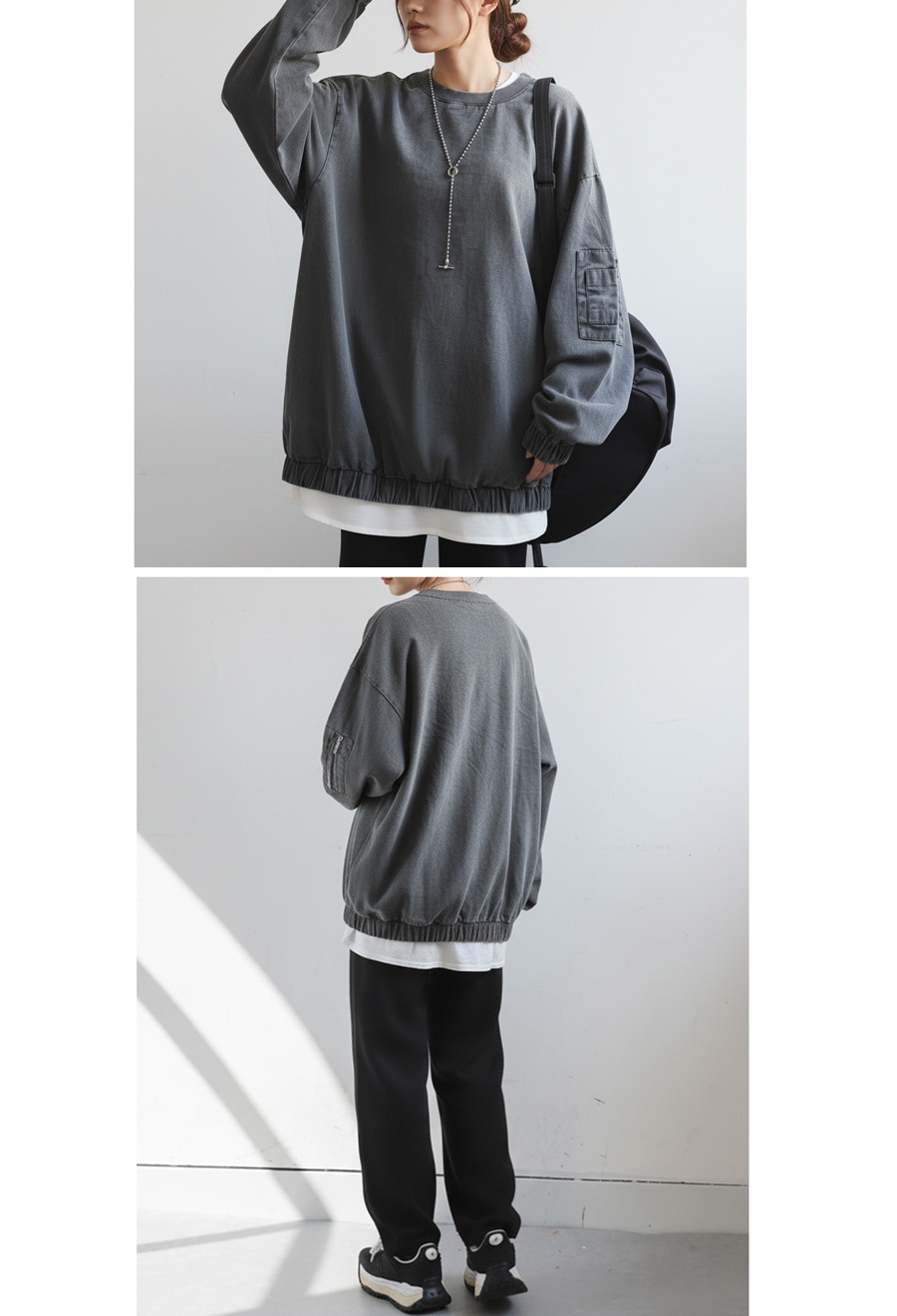 MA-1風 ミリタリートップス レディース 長袖 送料無料・再入荷 メール