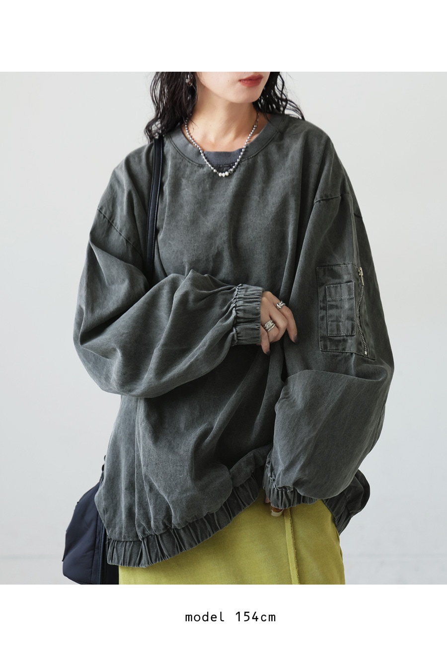 d.i.a. 長袖 ミリタリー トップス Y2K 再入荷予定有!MA-1風 ミリタリートップス レディース 長袖 送料無料