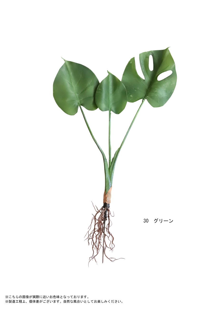 フェイクモンステラ 観葉植物 インテリア 造花 根付き リアル ・メール