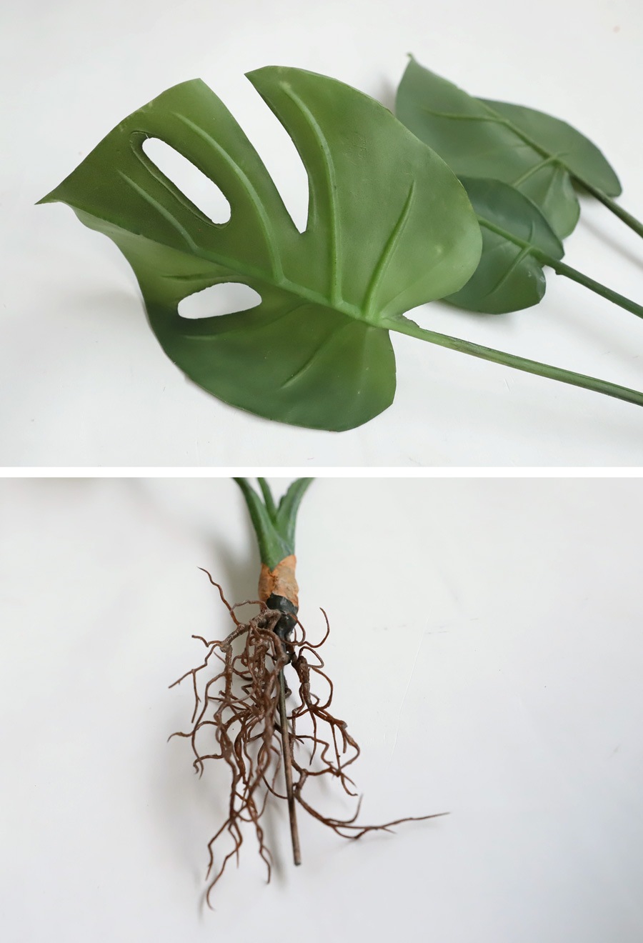 フェイクモンステラ 観葉植物 インテリア 造花 根付き リアル ・メール