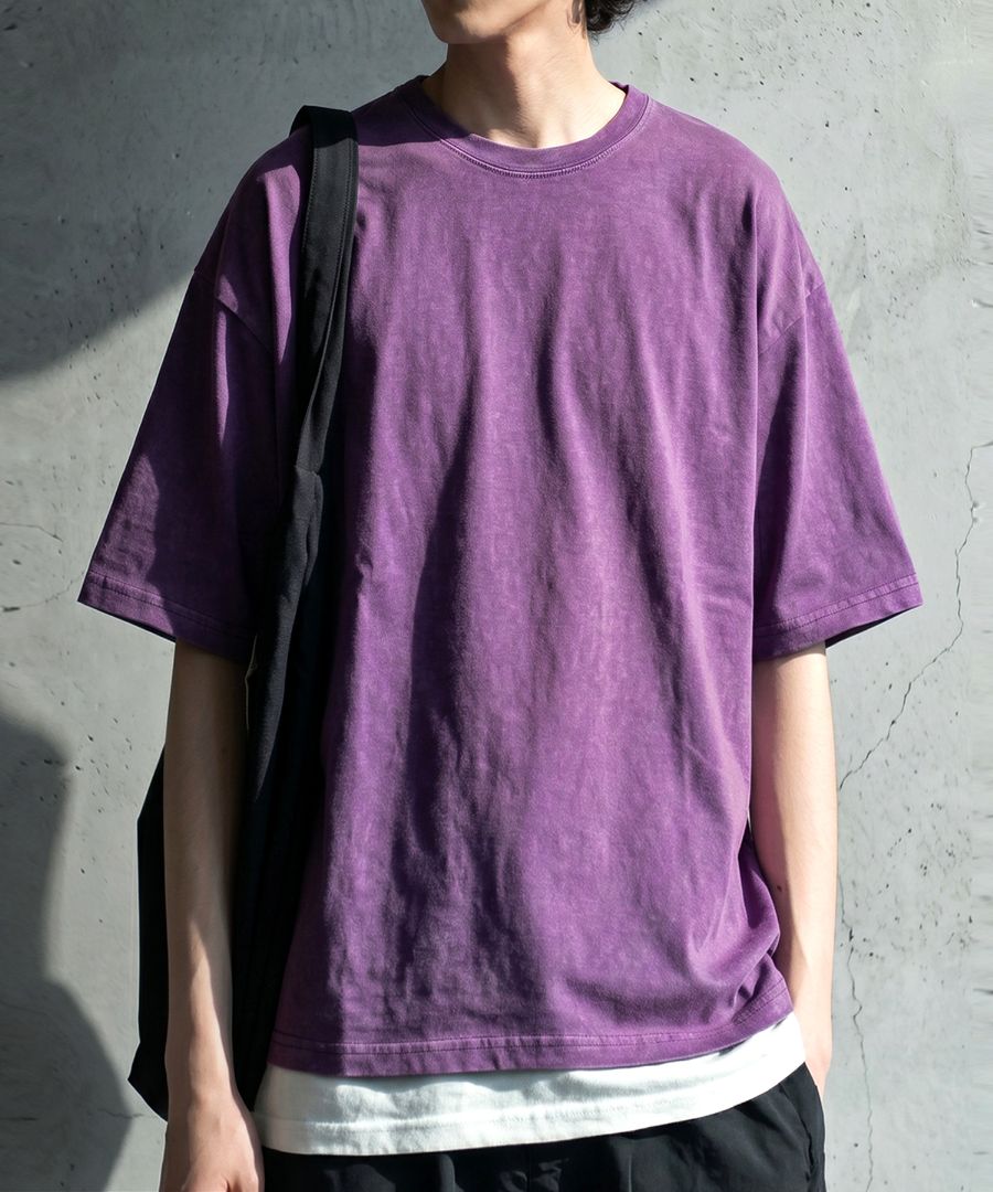 メンヒム メンズTシャツ いちばん頼れるTシャツ。 ピグメント加工 Tシャツ メンズ 半袖 綿100