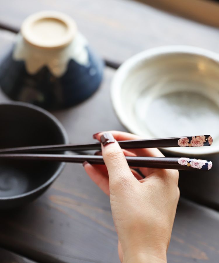 カトラリー お箸 箸 模様 花 花模様 花柄 桃 牡丹 南天・再販。(30