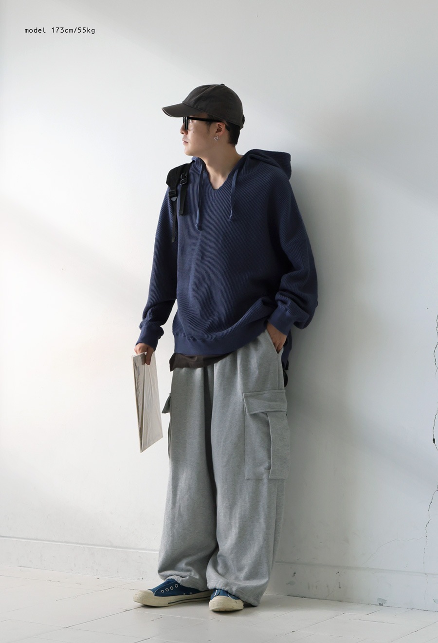裏毛カーゴワイドパンツ メンズ ボトムス パンツ 送料無料