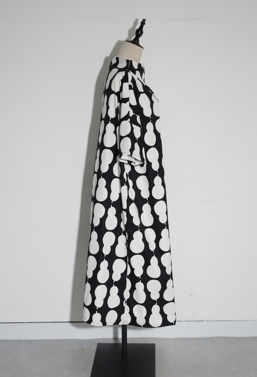 dries van noten ファーストール 白黒チェック DRIES VAN NOTEN