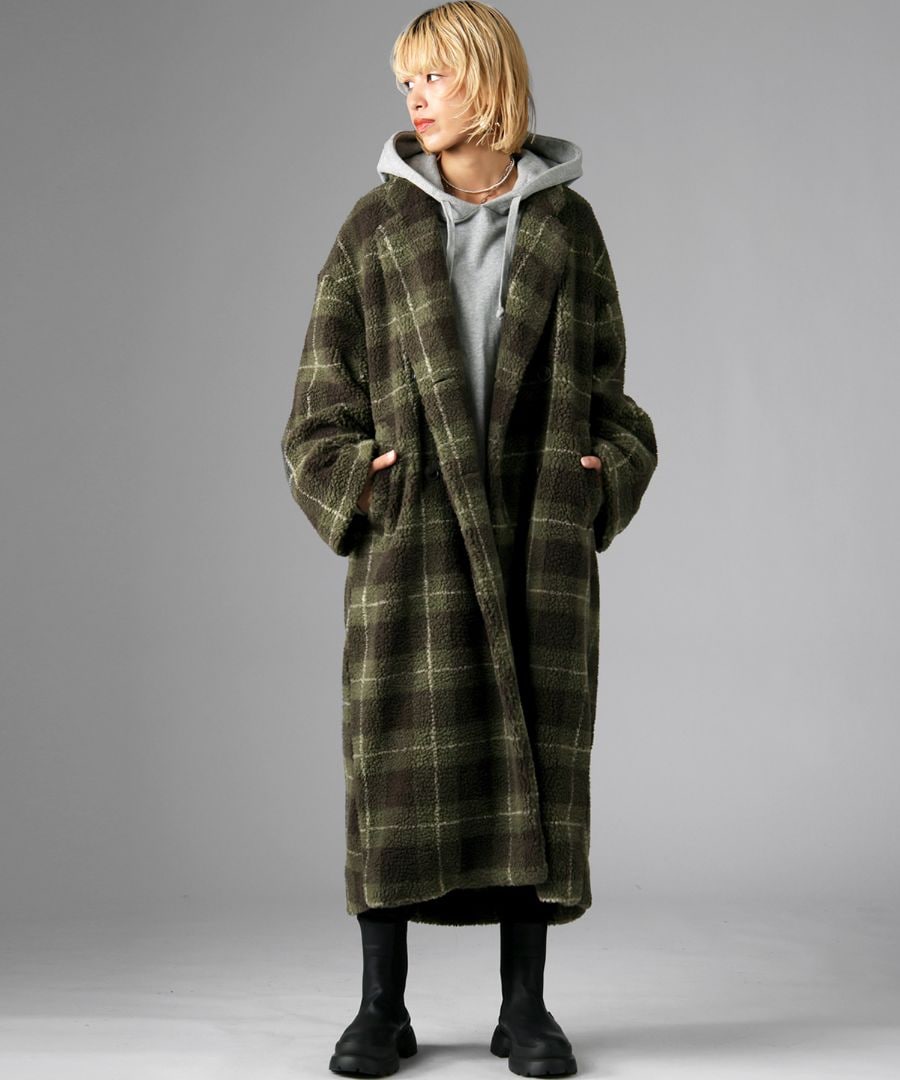 大幅値下げ！！wolf&rita チェックジャケット　コート　8y 新品 大幅値下げ！！wolf&rita チェックジャケット コート 8y 新品 大幅