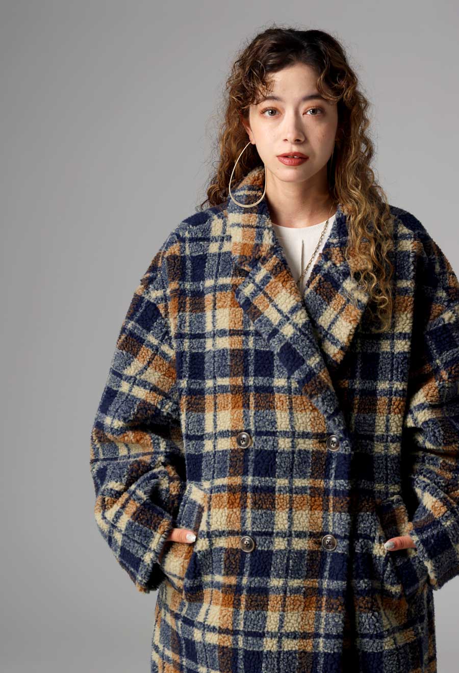 OHGA チェックアウター OHGA チェックアウター