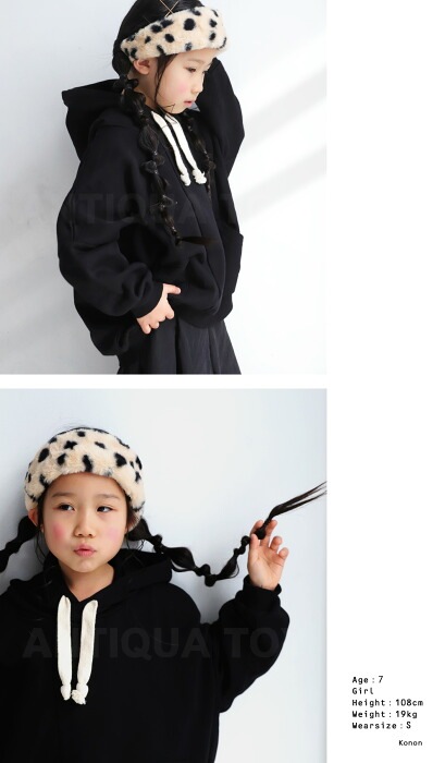 りんあんちゃんコラボ商品！ヘアバンド ファー ターバン アニマル柄