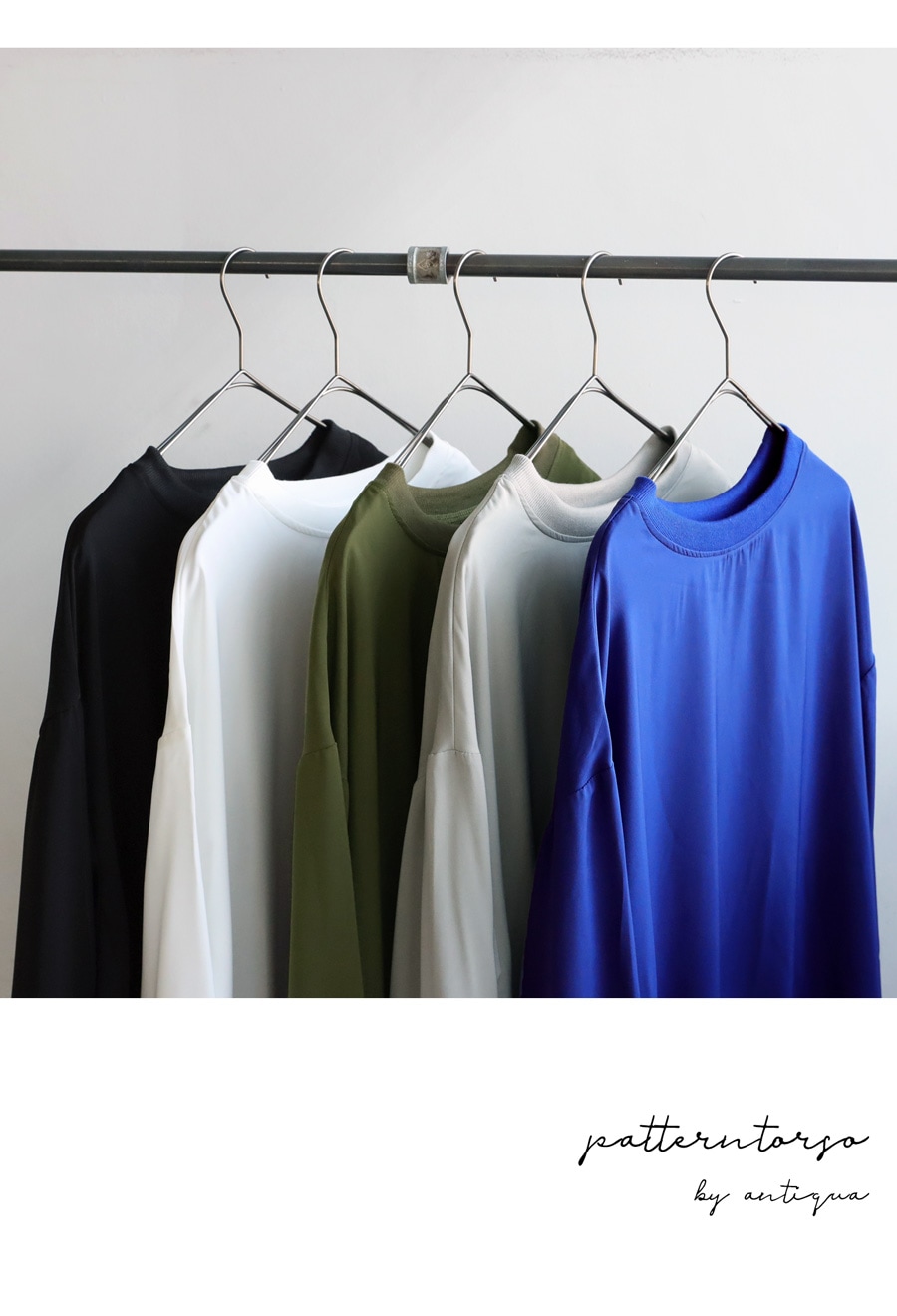 リブ切替布帛トップス ブラウス レディース トップス 長袖 ・再入荷