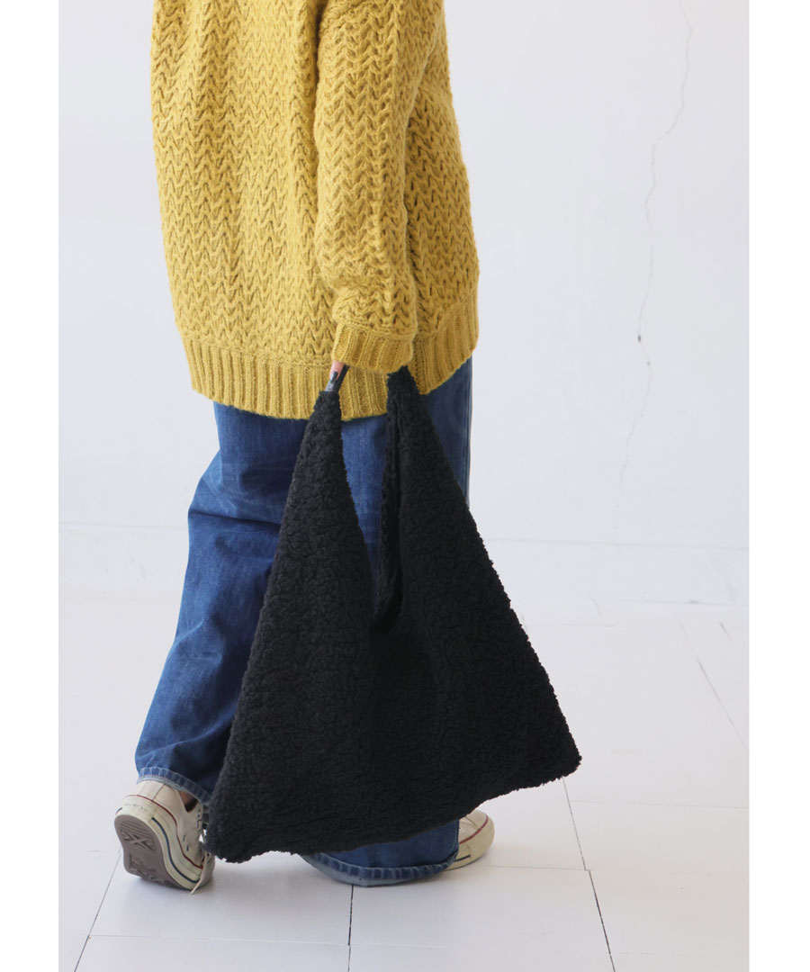 ボアバッグ バッグ レディース 鞄 ボア 手提げ 送料無料・メール便不可