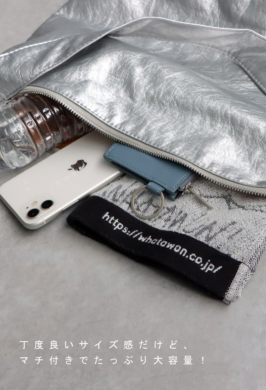 シルバーショルダーバッグ バッグ レディース 鞄 送料無料・再再販