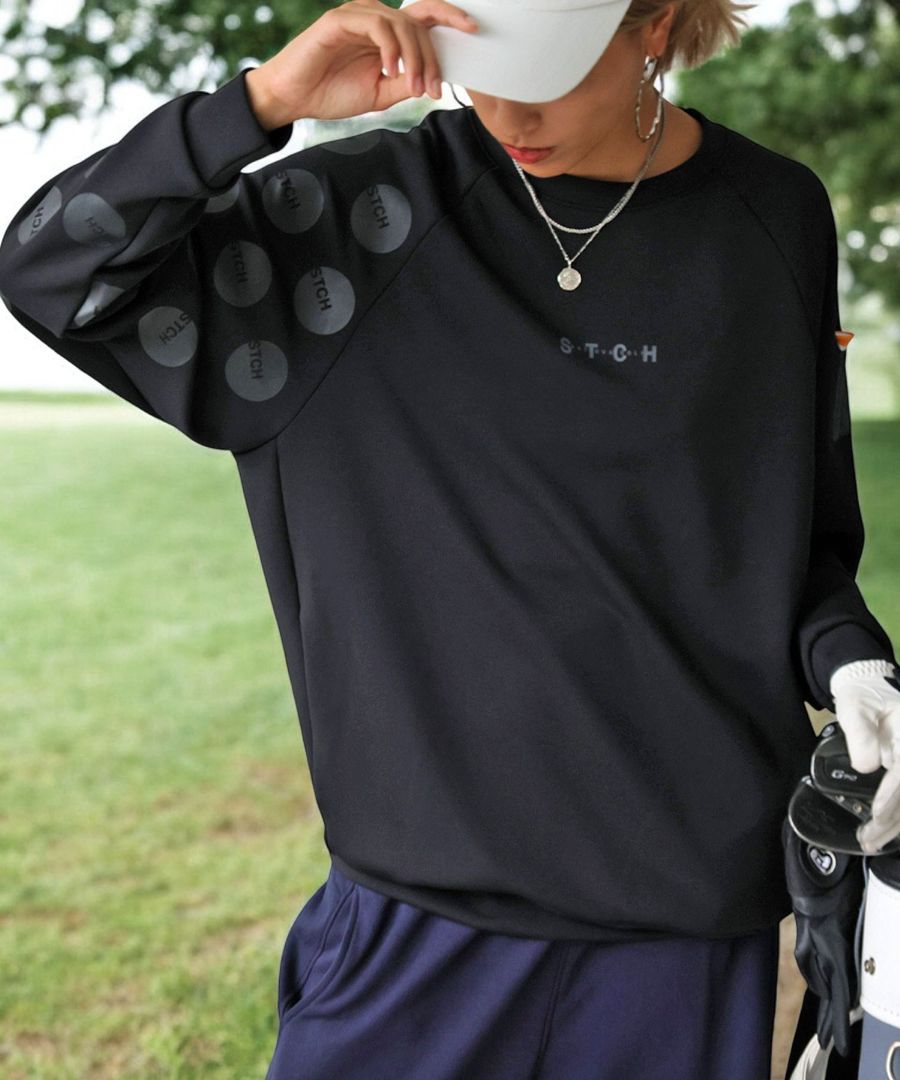 ANTIQUA GOLF×STCH トップス レディース 送料無料・再入荷 メール便