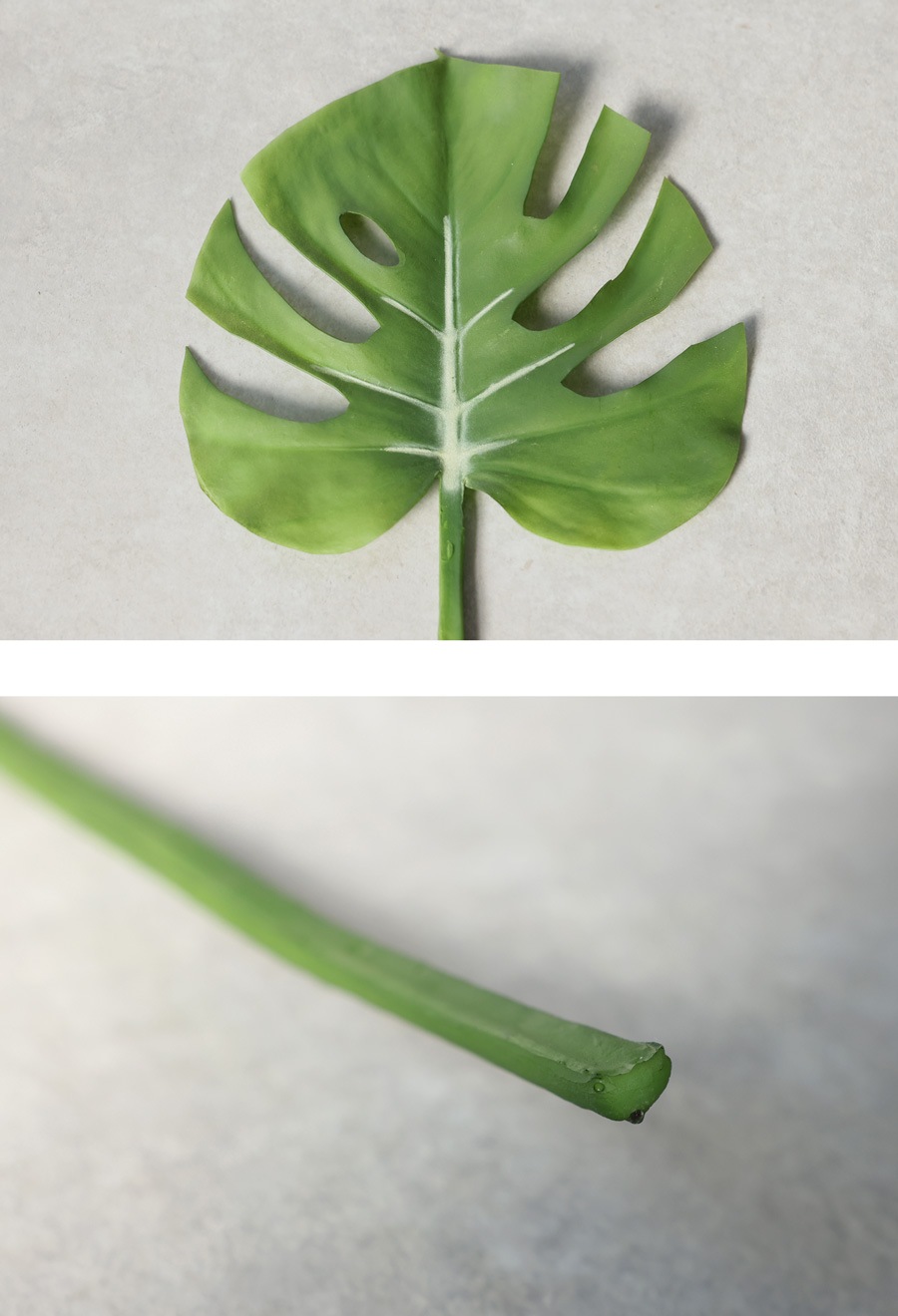 モンステラ フェイクグリーン 観葉植物 インテリア 造花 葉・メール便