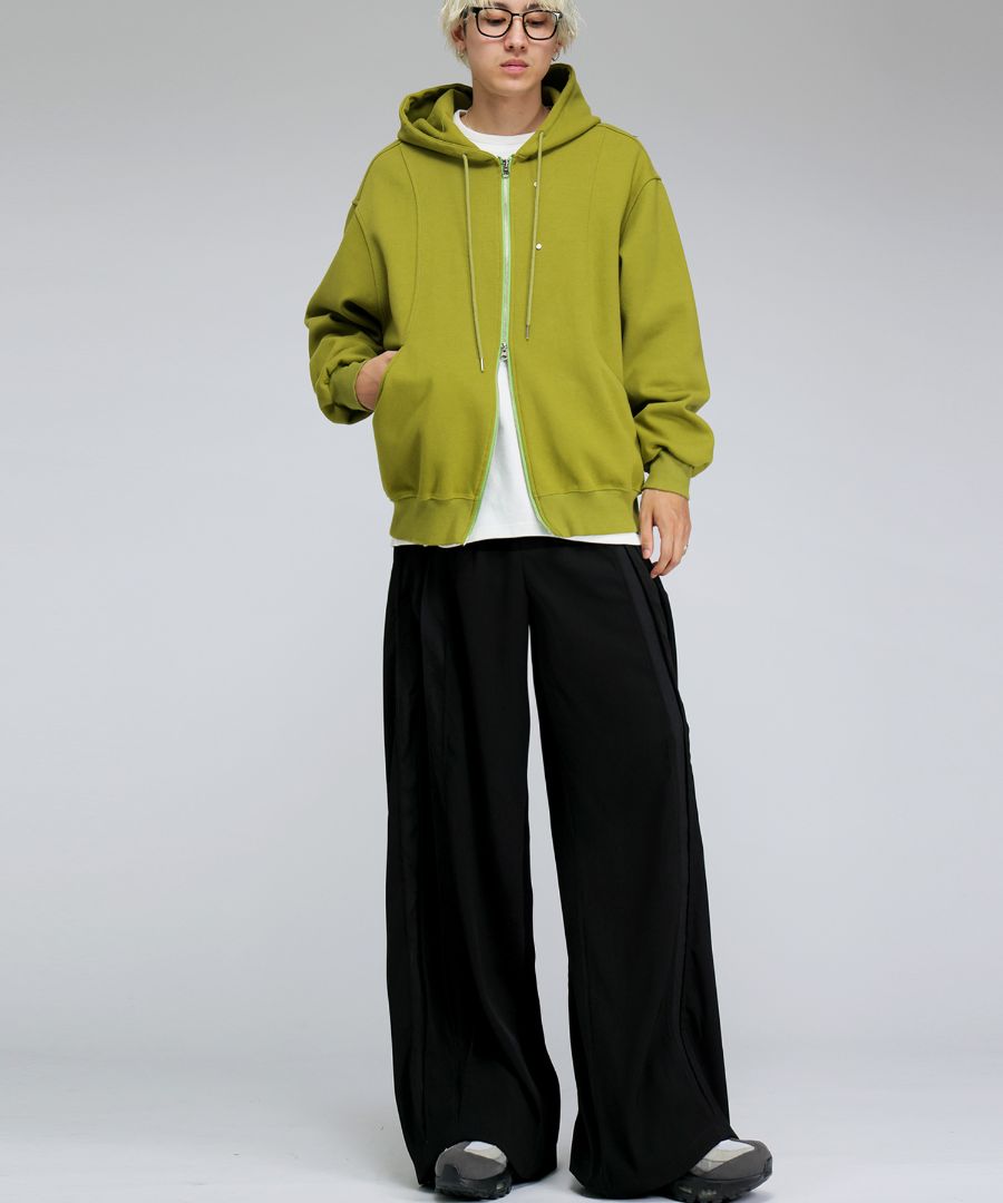 切替デザイン スラックスパンツ メンズ ボトムス 送料無料・メール便