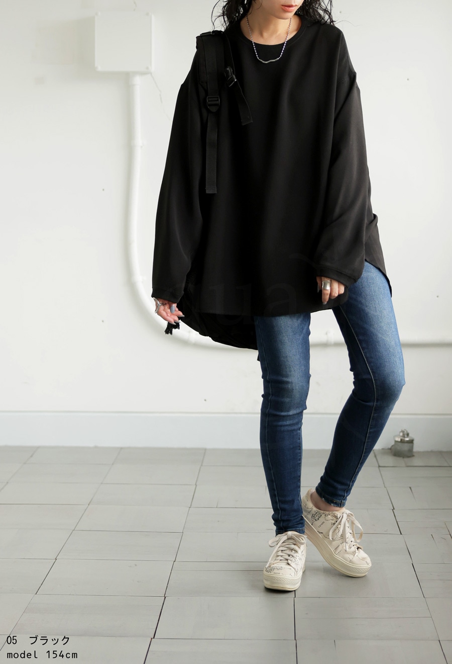 R13 ダメージプルオーバー JEANASIS（ジーナシス）の「12Gダメージショートプルオーバー