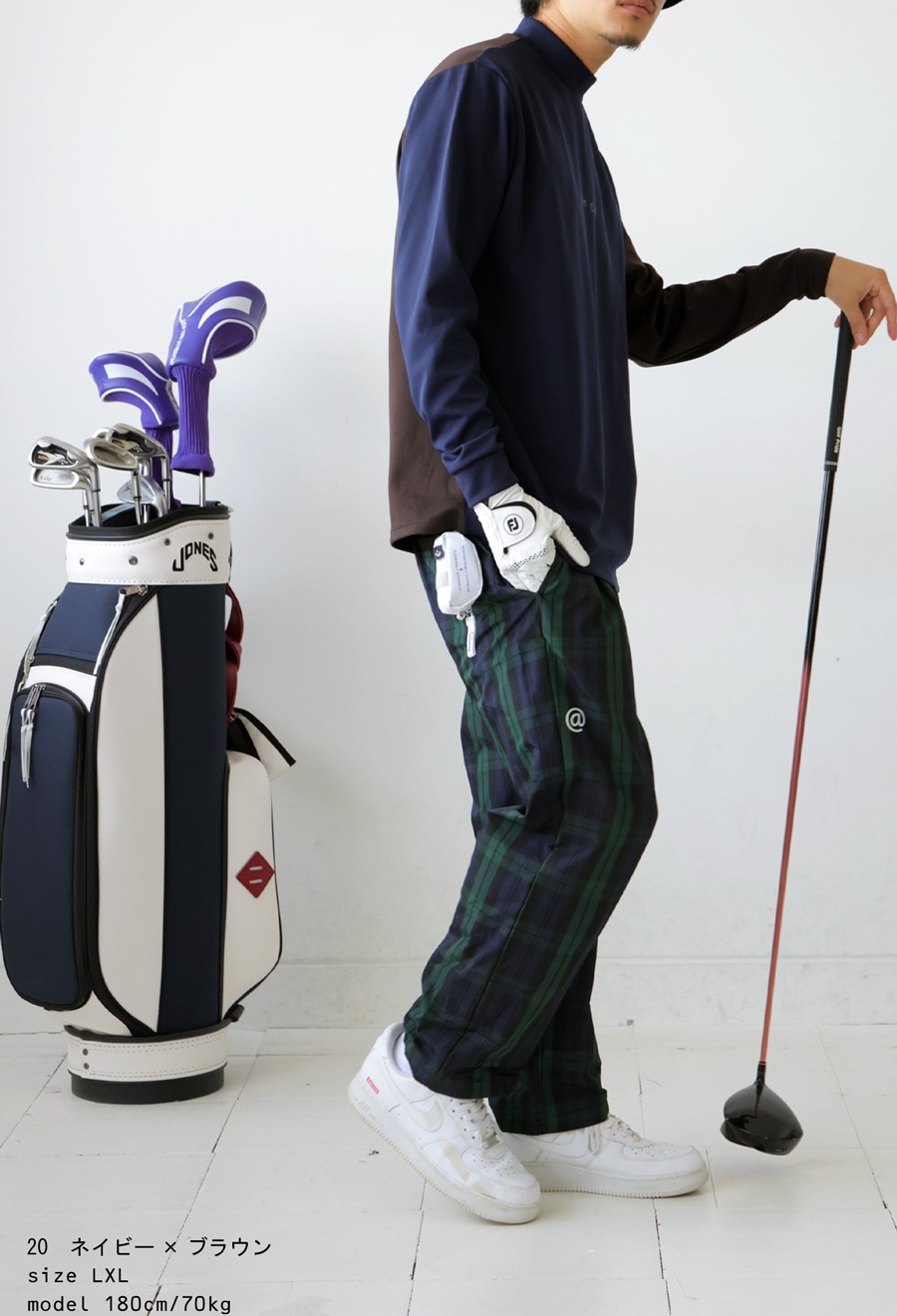 ANTIQUA GOLF×STCH トップス メンズ 送料無料・(500)メール便可