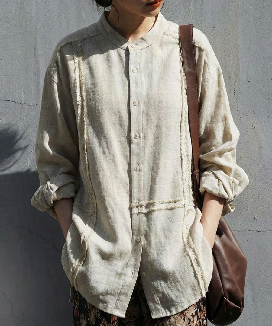 テープライン シャツ レディース トップス 長袖 送料無料・(50)メール