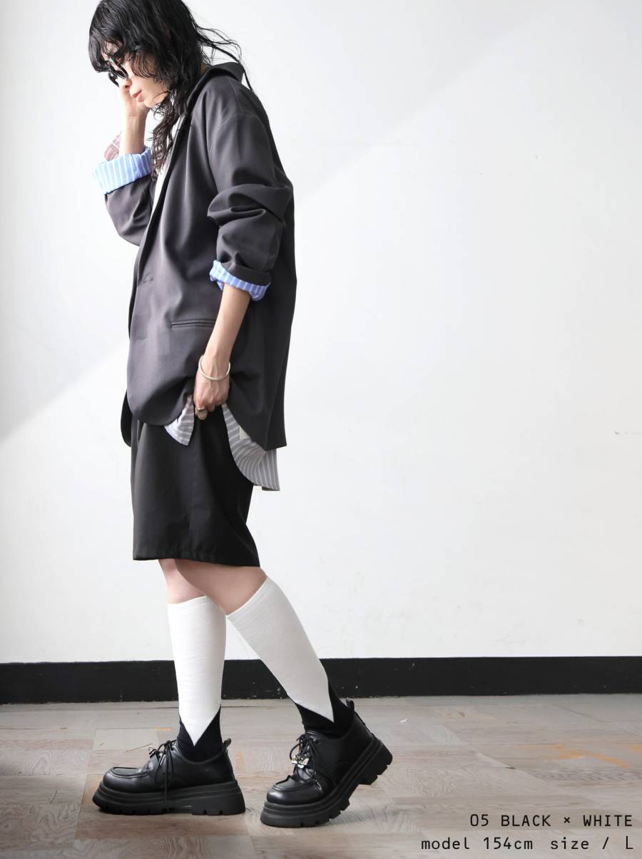 SEAVEN」 SEAVEN SOX Long ハイソックス メンズ レディース 靴下 ・(50