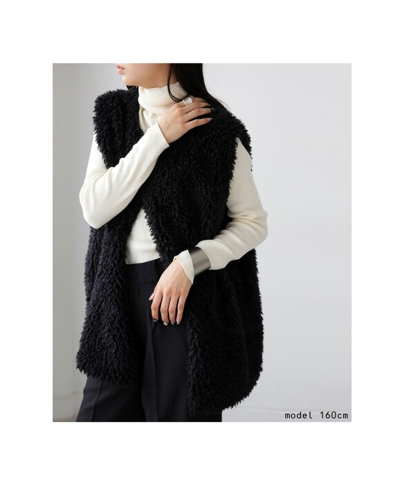 ファーベスト ベスト レディース トップス ファー 送料無料・メール便